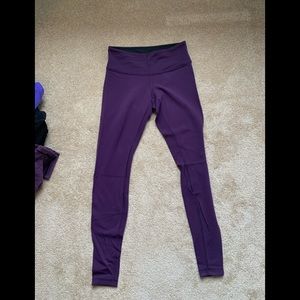 Fell length, reversible lulu legging